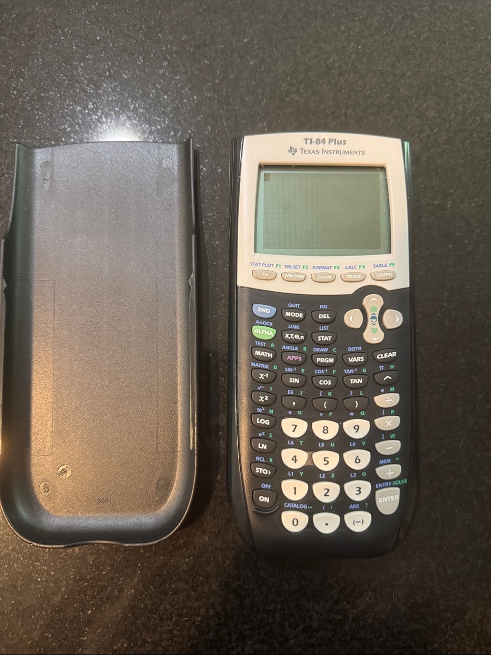 TI-84 Calculator with hard shell cover